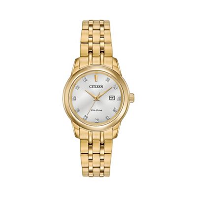 Ladies Gold tone bracelet stainless steel watch ew2392-54a